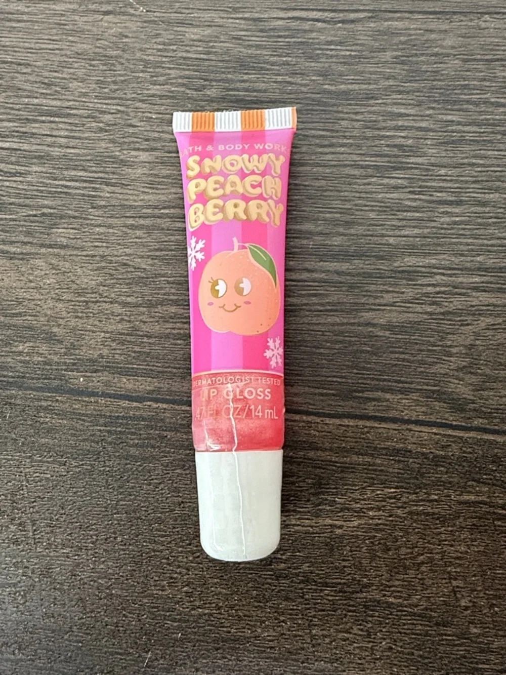 Bath & Body Works Snowy Peach Berry Lip Gloss